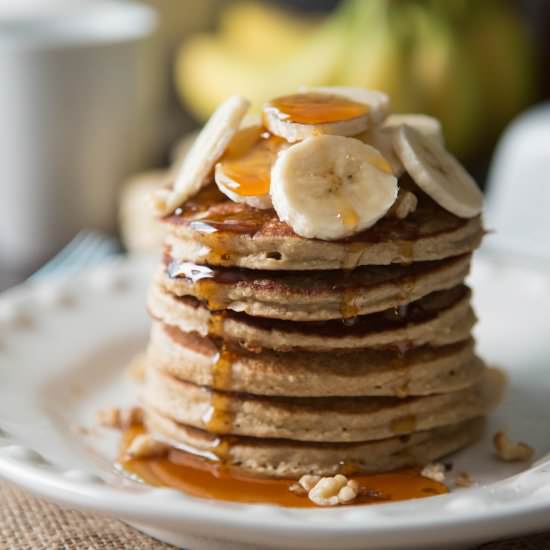Banana Protein Pancakes - Recipe photo by LaurendaMarie