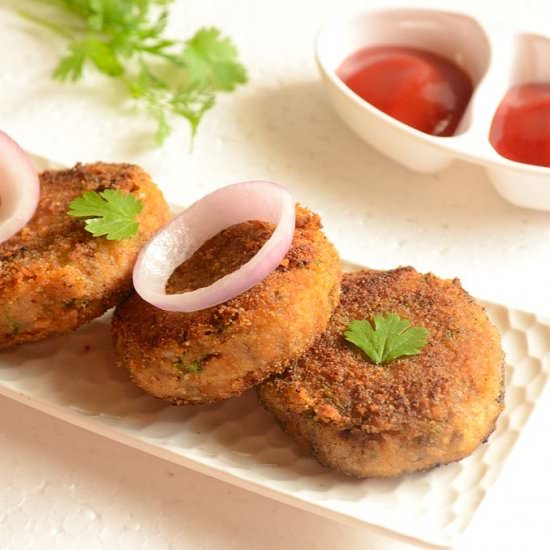 Sprouted Green Grams Cutlet - Recipe photo by currytrail