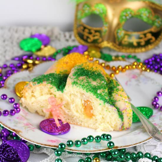 Mardis Gras King's Cake - Recipe photo by PalatablePastime