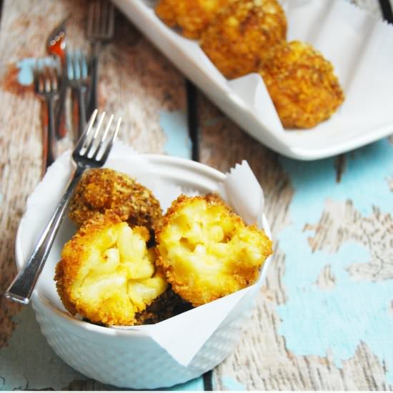 Fried Mac n Cheese Balls - Recipe photo by Stephanickety