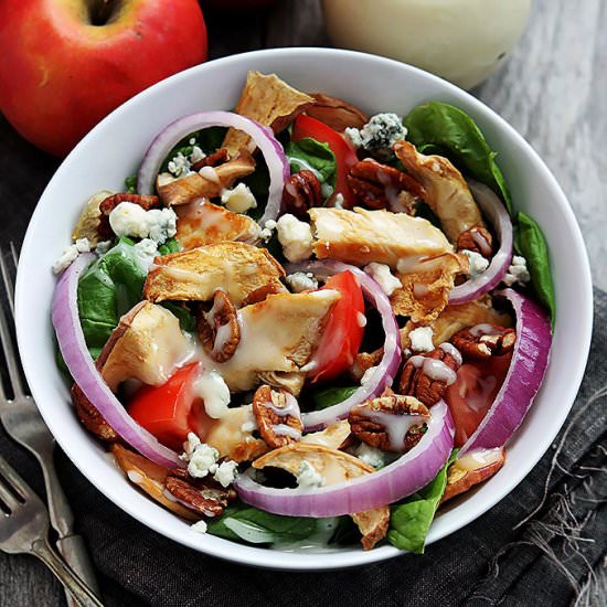 Fuji Apple Chicken Salad - Recipe photo by CremedelaCrumb
