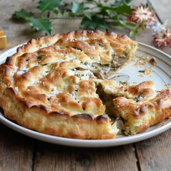 Vegan Mushroom Pithivier - Recipe photo by MeccaGBC