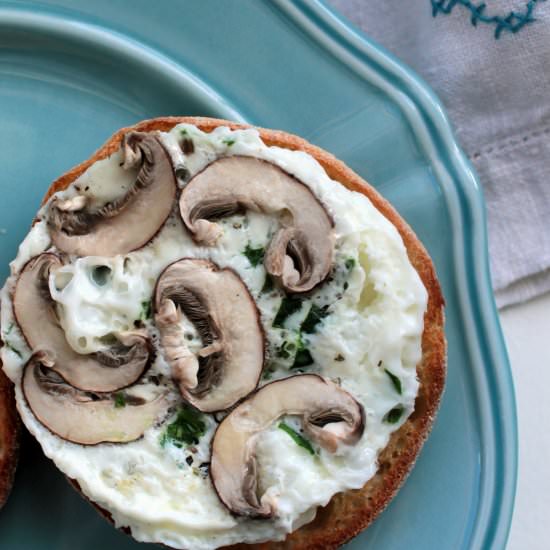 30-Second Egg White Breakfast Sandwich - Recipe photo by homework