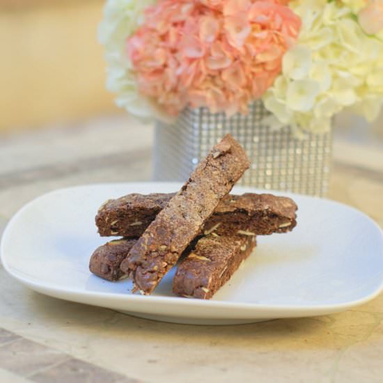 Chocolate Almond Biscotti - Recipe photo by Mary-Yums