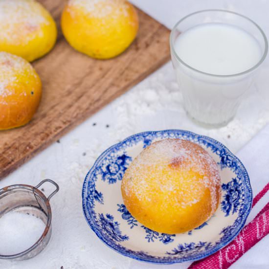 sugarbun with saffron - Recipe photo by atilio