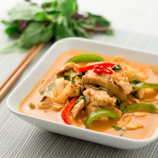 Thai Red Curry - Recipe photo by Charlene Chan