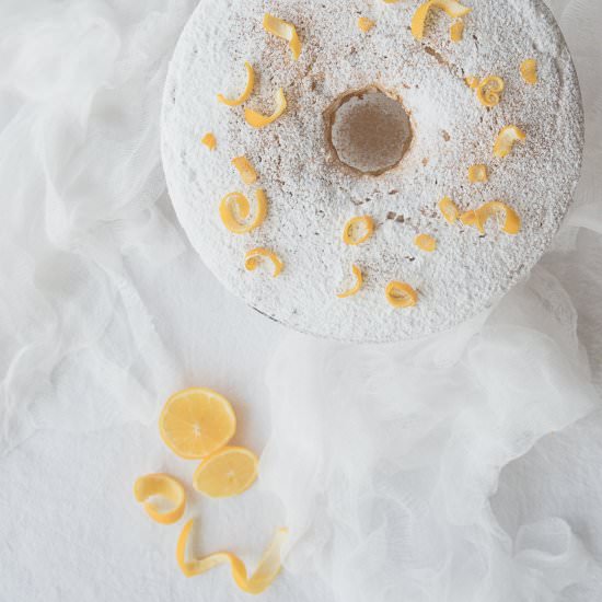 Lemon Chiffon Cake - Recipe photo by keepingwiththetimes