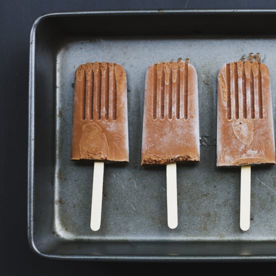 Chocolate Peanut Butter Popsicles - Recipe photo by Pheebs Foods