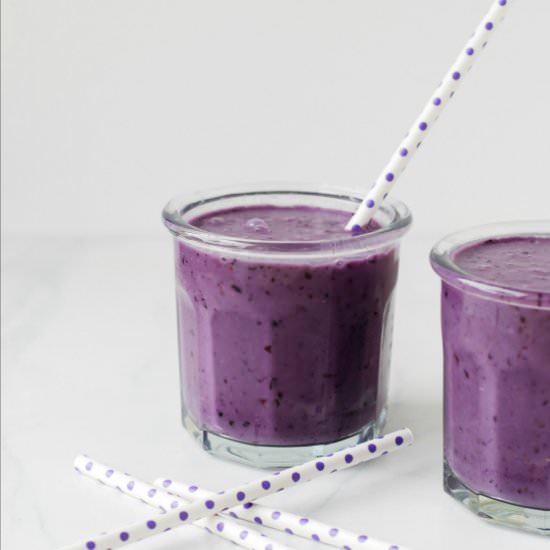 Blueberry Pear Smoothie - Recipe photo by simplyhappenstance