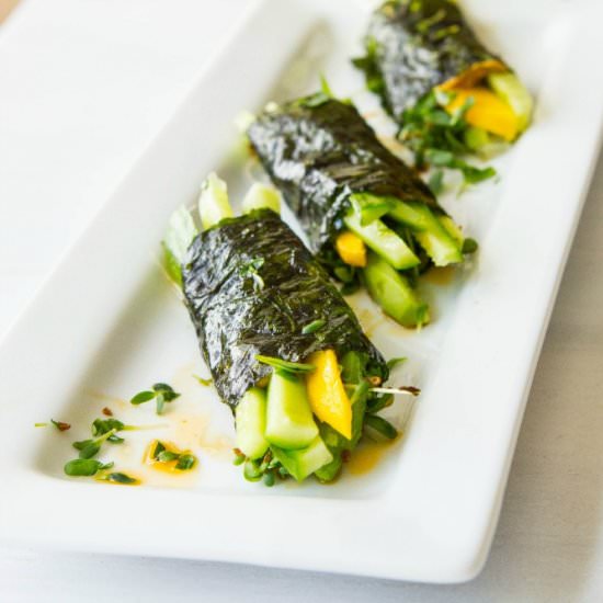 Raw Vegan Sushi - Recipe photo by yurielkaim