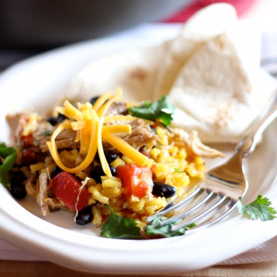 Easy South-Of-The-Border Skillet - Recipe photo by theloghomekitchen