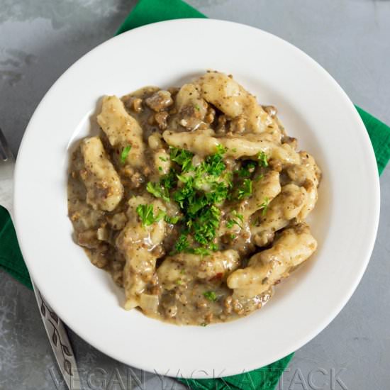 Vegan Kluski - Recipe photo by veganmiam