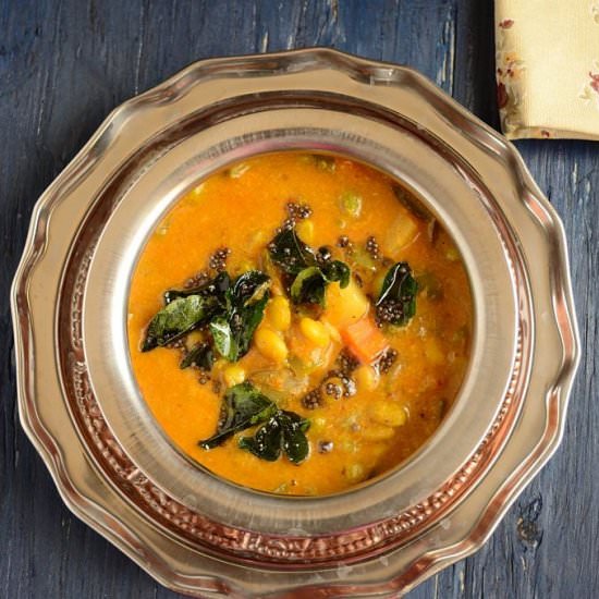 Ezhu kari kootu | 7 vegetable stew - Recipe photo by currytrail