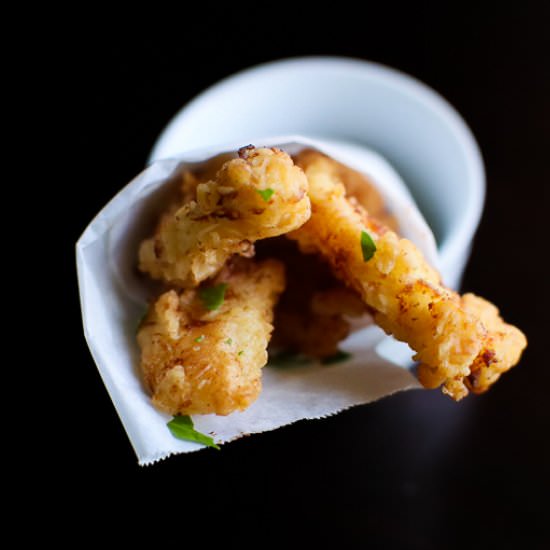 Crispy and Quick Cod Fish Sticks - Recipe photo by MunchkinTime