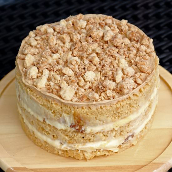 Apple Pie Layer Cake - Recipe photo by littleaccidentsinthekitchen