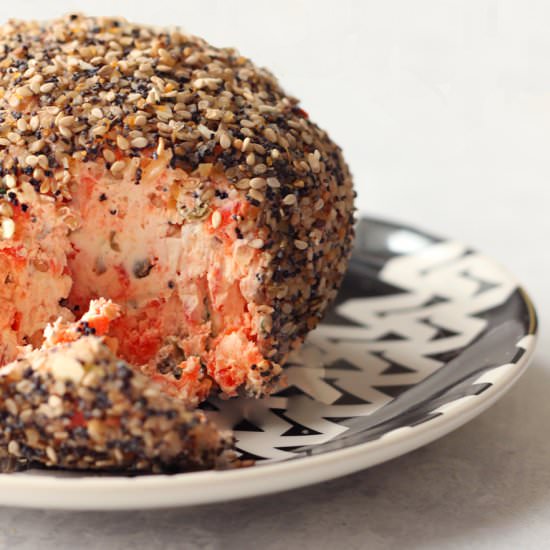 Bagel & Lox Cheese Ball - Recipe photo by femmefraiche