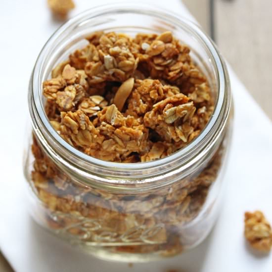 Peanut Butter Granola - Recipe photo by ashleymarieskitchen