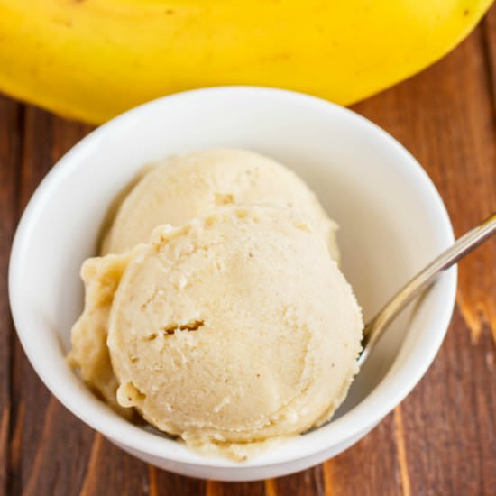 Banana Nice Cream - Recipe photo by thecookiewriter
