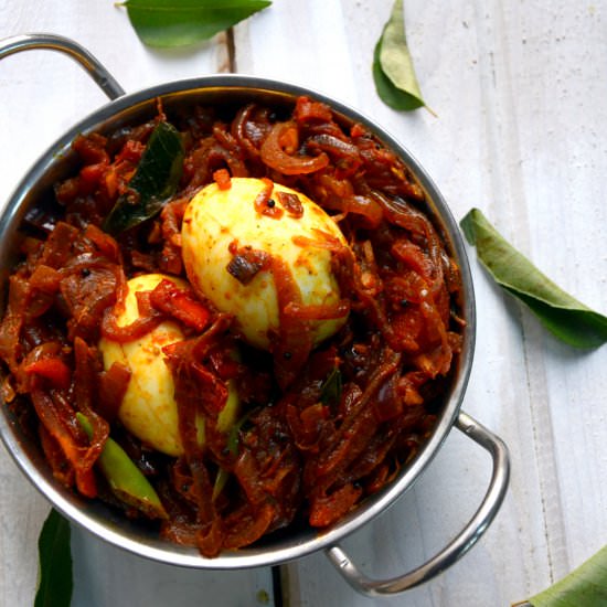Egg Roast - Recipe photo by manjumahadevan