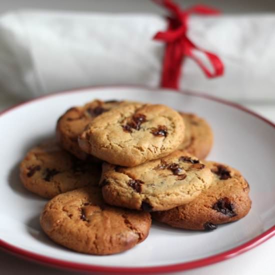 January cookie gifts: PB cookies - Recipe photo by catcookies