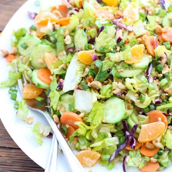 Mandarin Peanut Crunch Salad - Recipe photo by littlebroken