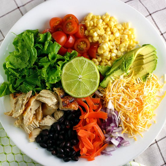 Southwestern Chicken Salad - Recipe photo by sew lets cook