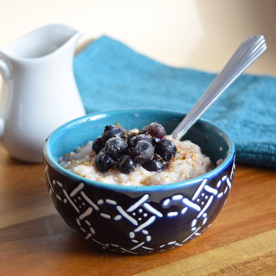 Tea Infused Creamy Buckwheat - Recipe photo by Great Food and Lifestyle