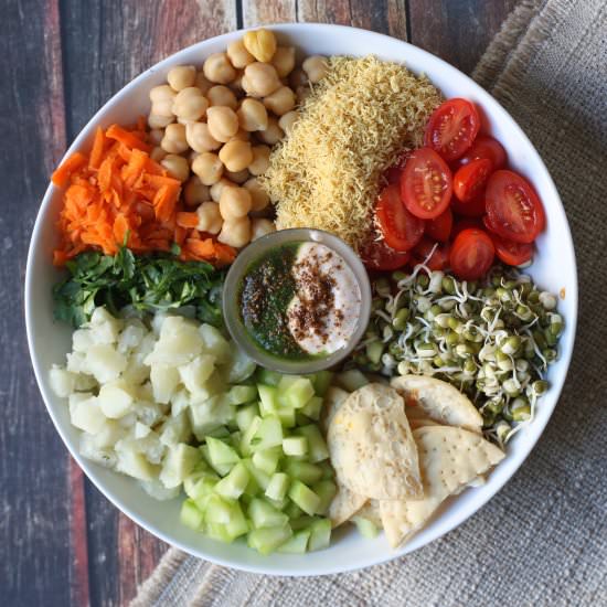 MIXED CHAAT SALAD - Recipe photo by foodfashionparty