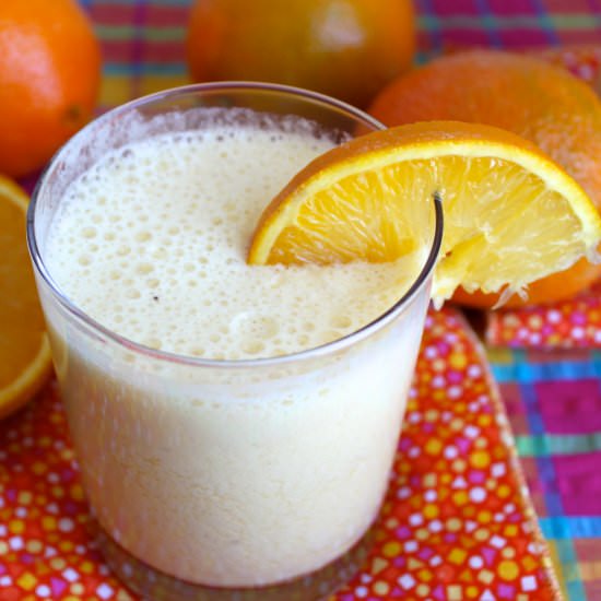 Orange Julius Homemade - Recipe photo by My Biscuits are Burning