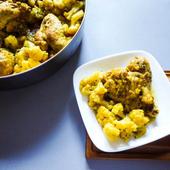 Curry Cauliflower Chicken - Recipe photo by eatmorefoodproject