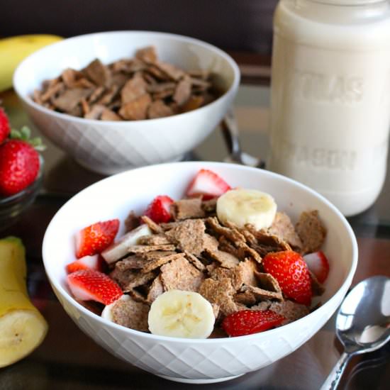 Homemade Bran Flakes Cereal - Recipe photo by theconscientiouseater