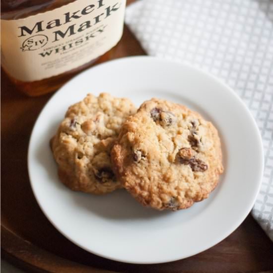 Oatmeal Bourbon Raisin Cookies - Recipe photo by bridget350