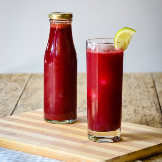 Vitalizing Beetroot Juice - Recipe photo by Wellness with Taryn