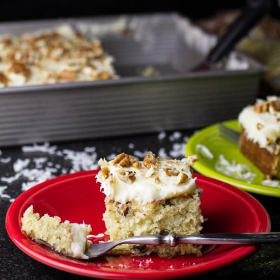 Italian Cream Cake - Recipe photo by Chattavore