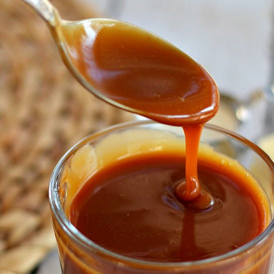 Homemade Caramel - Recipe photo by gooddinnermom