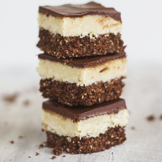 Healthy Chocolate Mint Slice - Recipe photo by Pheebs Foods