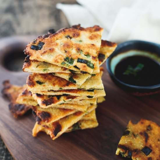 Chinese Scallion Pancakes - Recipe photo by snixykitchen
