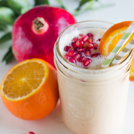 Pomegranate Citrus Smoothie - Recipe photo by lovelylittlekitchen