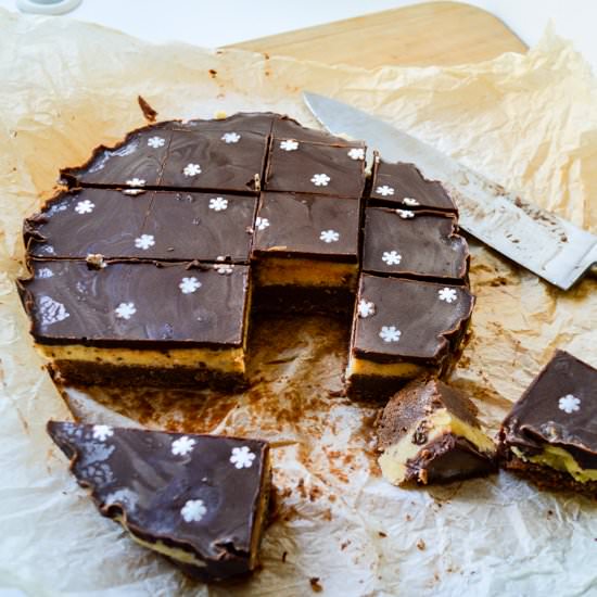 Cookie Dough Brownie Cake - Recipe photo by 2women2cats