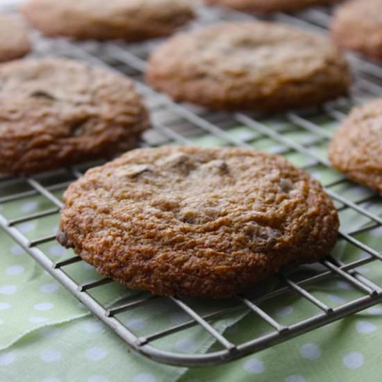 Buckwheat Chocolate Chip Cookies - Recipe photo by La Casa de Sweets