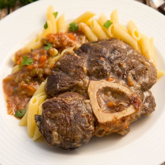 Tasty Osso Bucco with Pasta - Recipe photo by DivaInBucatarie