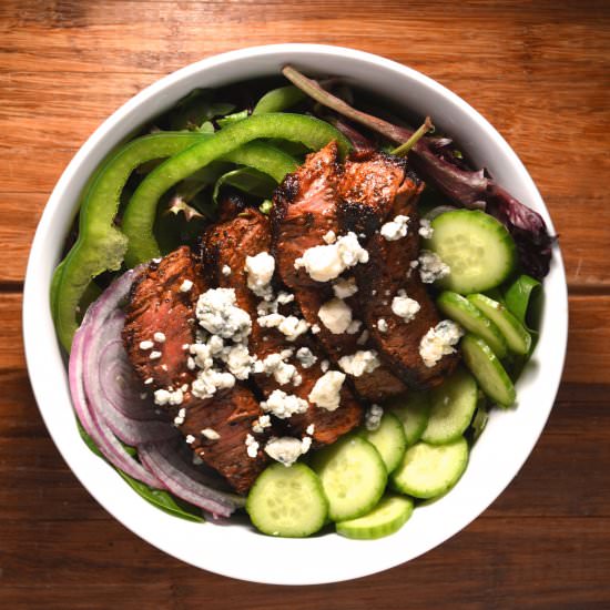 Blackened Steak Salad - Recipe photo by thisprovinciallife