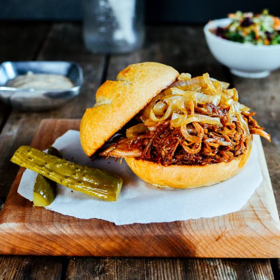 Pulled Turkey Sandwiches - Recipe photo by kelsey_thefarmersdaughter