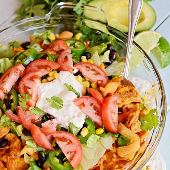 Chipotle Chicken Goldfish Nachos - Recipe photo by bysarahhalstead