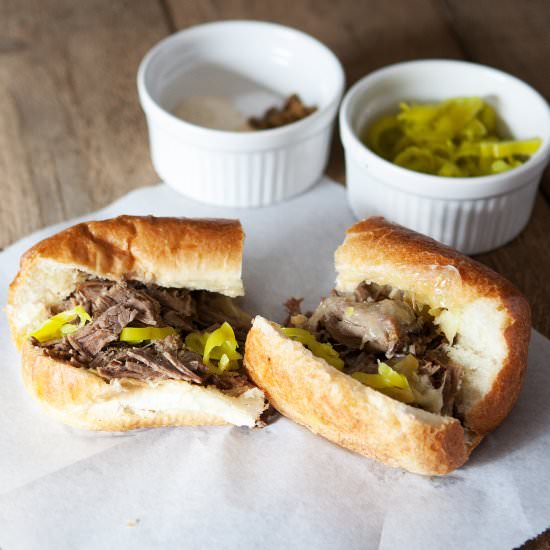 Beef Peperoncini Sandwich - Recipe photo by Amanda L