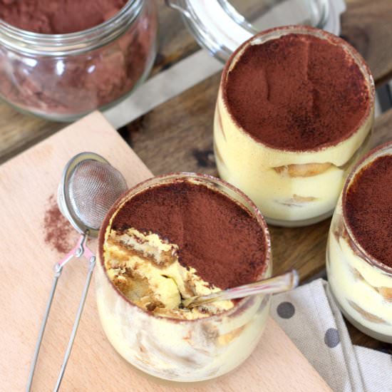 Tiramisu in a Glass - Recipe photo by Enjoy-Food