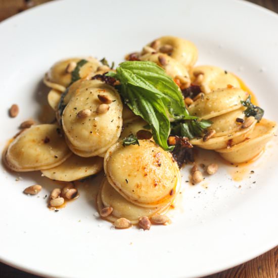 Brown Butter Ravioli - Recipe photo by devimcdonald