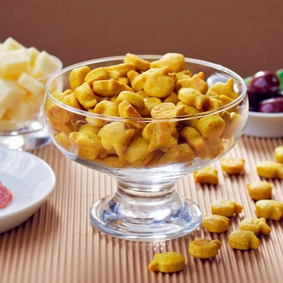 Sourdough Einkorn Goldfish Crackers - Recipe photo by Beets and Bones blog