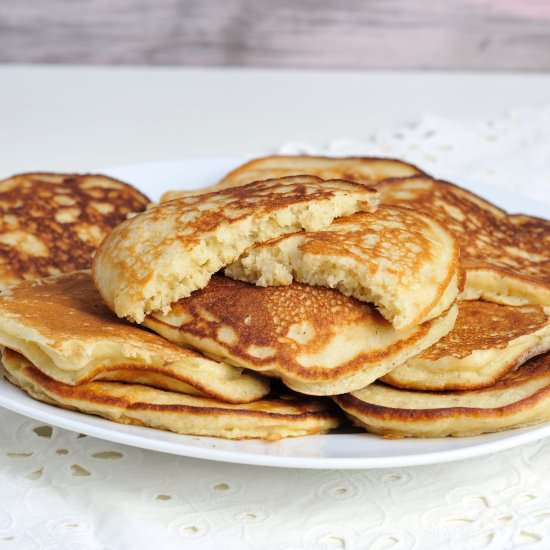 Steel Cut Oats Pancakes - Recipe photo by Hanielas