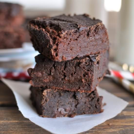Nut Free Brownie - Recipe photo by mypurplespoon